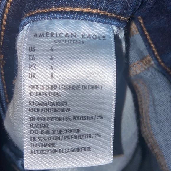 American eagle next level stretch distressed denim shorts - Picture 4 of 4